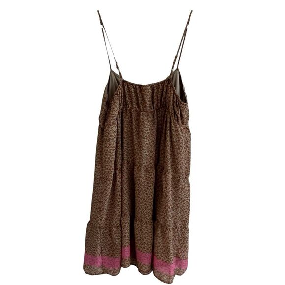 Mossimo Womens Y2K Babydoll Floral Tiered Dress Size XXL Boho Cottage Sundress - Picture 3 of 8